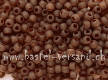 Toho Rocailles-Perlen 9/0 braun gefrostet 541