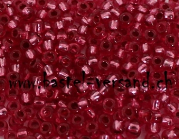 Rocailles-Perlen 9/0 himbeer 1024