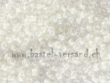 Rocailles-Perlen 9/0 weiss 6000