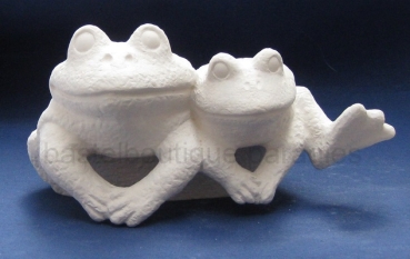 Rohkeramik Topfhänger Frosch