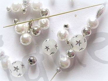 Bastelpackung Perlenstern Sternenhimmel