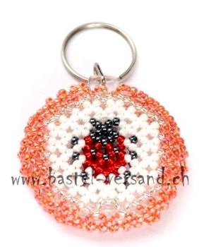 Schlüsselanhänger *Marienkäfer* rot