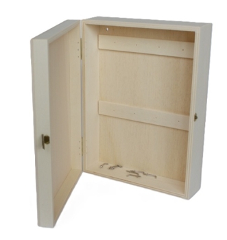 Holz-Schlüsselkasten