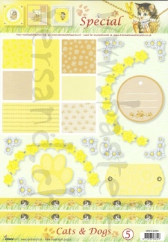 Schnittbogen Spezial Cats & Dogs 5