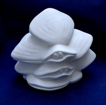 Preview: Rohkeramik Muscheln