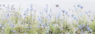 Selbstklebeband 5cm Blumen lila