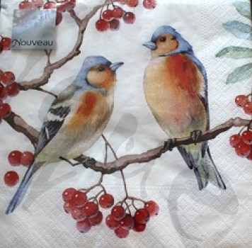 Serviette chaffinces