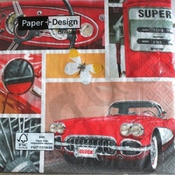 Serviette road runner