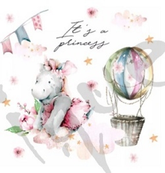 Serviette it's a princess