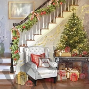 Serviette christmas interior