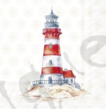 Serviette lighthouse