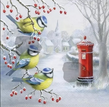 Serviette waiting for mail