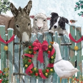 Serviette holiday get-together