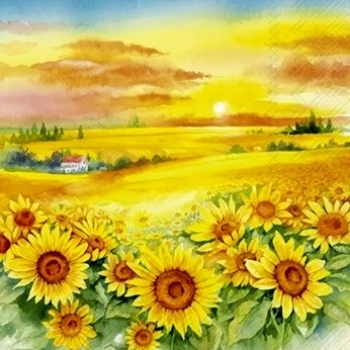 Serviette joie de vivre