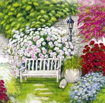 Serviette your garden