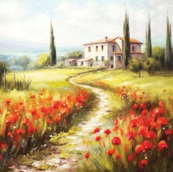 Serviette tuscan house