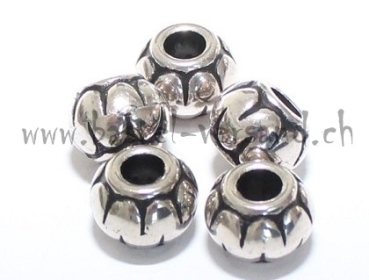 Metallperle 8mm Welle