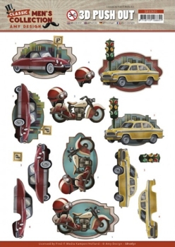 3D Stanzbogen Oldtimer