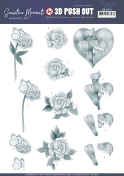 3D Stanzbogen Trauer