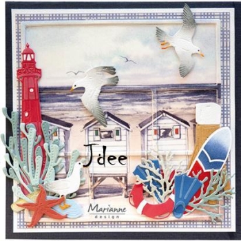 Preview: Marianne Design Stanzschablone "Layout Square"