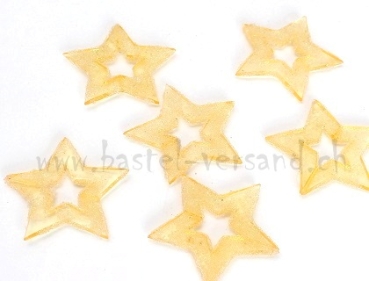 Stern mit "Eis" apricot