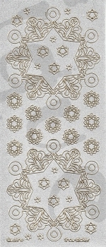 Sticker Sterne glitter (61.5090) gold