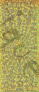 Sticker Sterne Hologramm (7050) gold