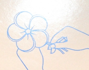 Preview: Tüll Ziehband Susi-fleur 5cm weinrot