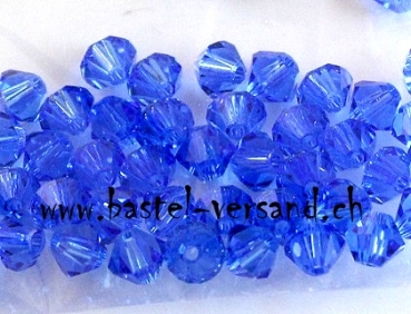 Swarovski Perlen 4mm saphire