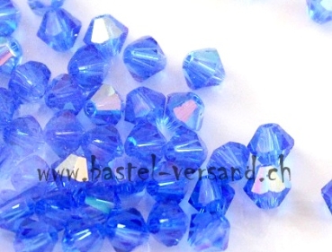 Swarovski Perlen 4mm saphire AB