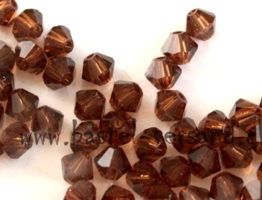 Swarovski Perlen 4mm siam topaz