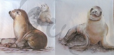 Serviette seehunde