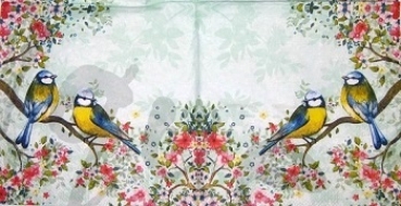 Serviette meisli auf ast