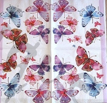 Serviette schmetterlinge