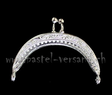 Taschenbügel silberfarbig 5cm