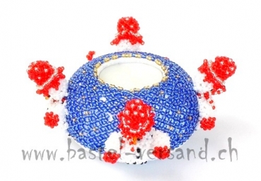 Teelichthalter Schneemann