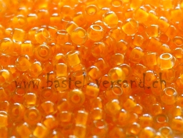 Rocailles-Perlen 11/0 orange 20