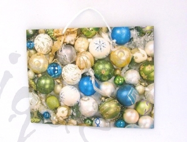 Geschenktüte Christbaumkugeln