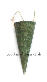 Kunststoff Tüte grün zum hängen