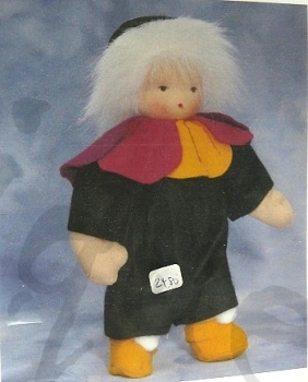 Bastelpackung Kuschelpuppe Veilchen