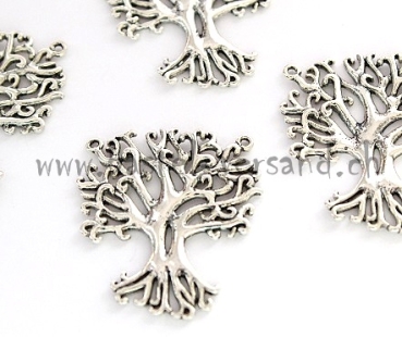 Verbindungsteil Baum silberfarbig