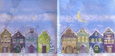 Serviette winterstimmung