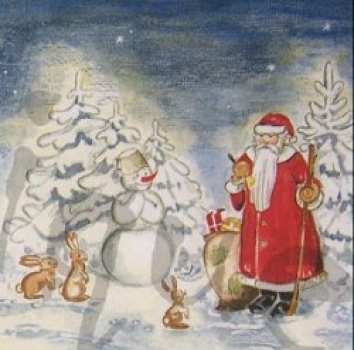 Serviette christmas tale