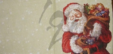 Serviette santa creme (2Stk.)