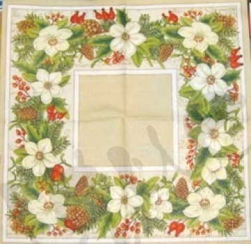 Serviette christrosen