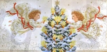 Serviette engeli am weihnachtsbaum (20Stk.)
