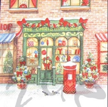 Serviette the christmas shop (2Stk.)