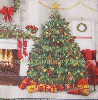 Serviette weihnachtsbaum