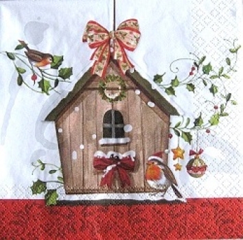 Serviette vogelhaus (2Stk.)