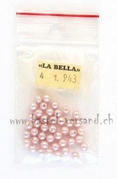 Wachsperle 4mm rosé